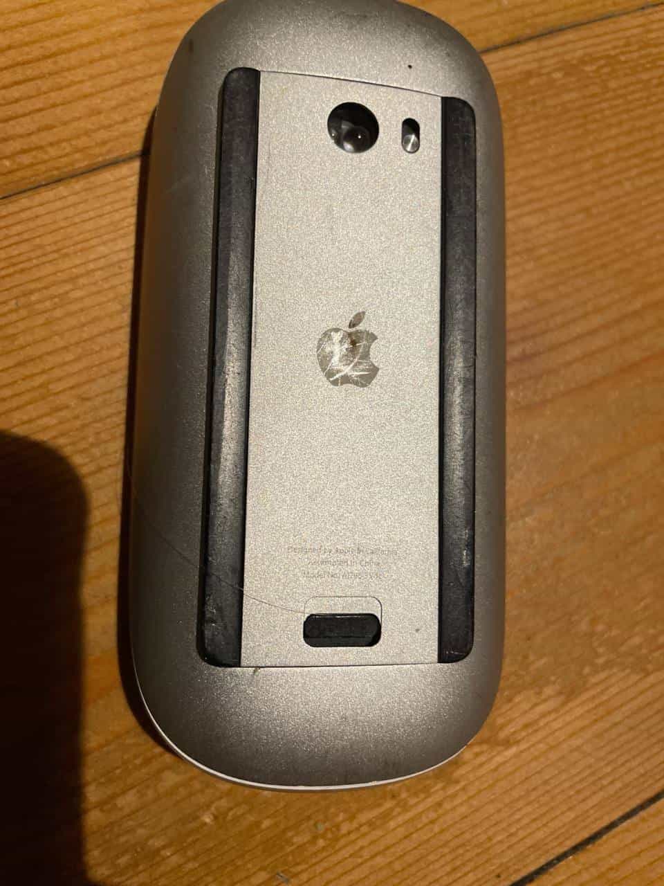 Apple Maus und Maus grau zu verschenken