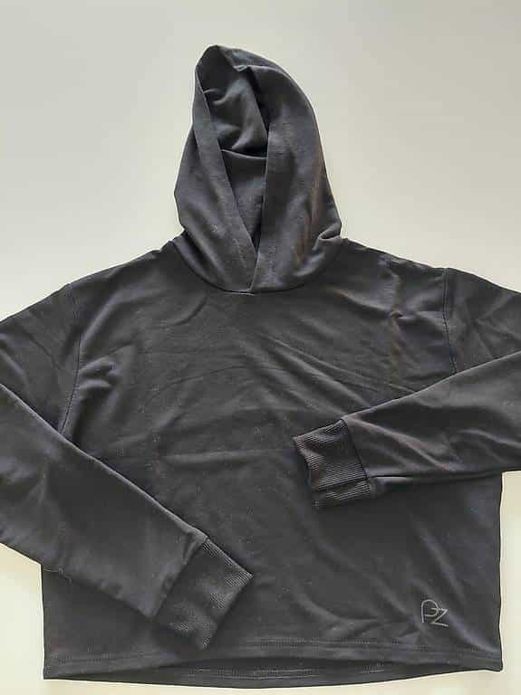 Toller Hoodie in schwarz für Mädchen (Gr. 164 / S)