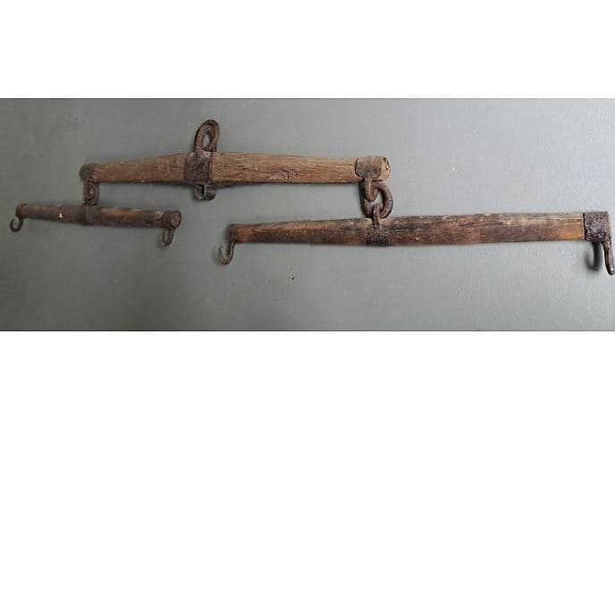 Antike Pferdewaage 3teilig