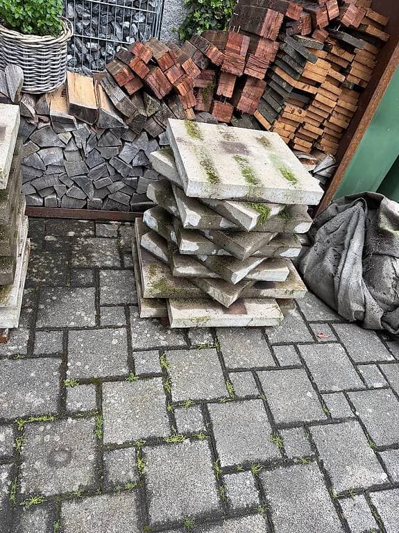 Betonplatten gebraucht