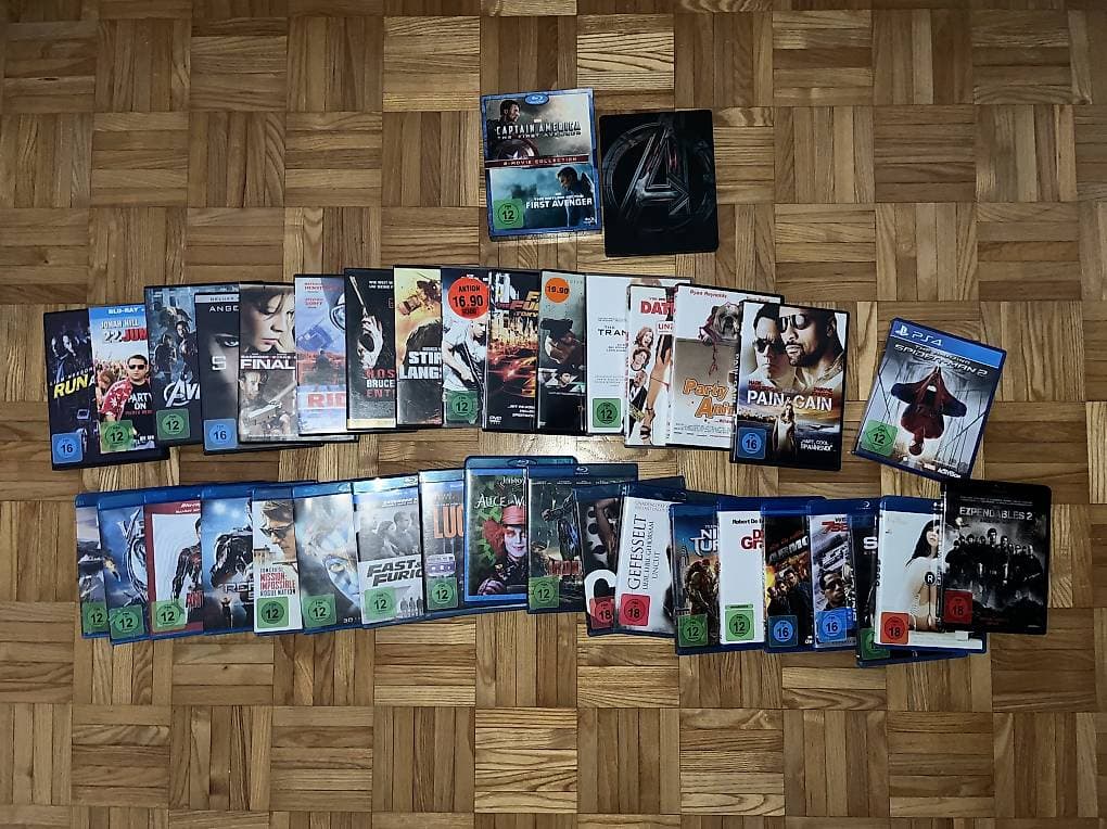 Mehrere DVD's + 1 Playstadion