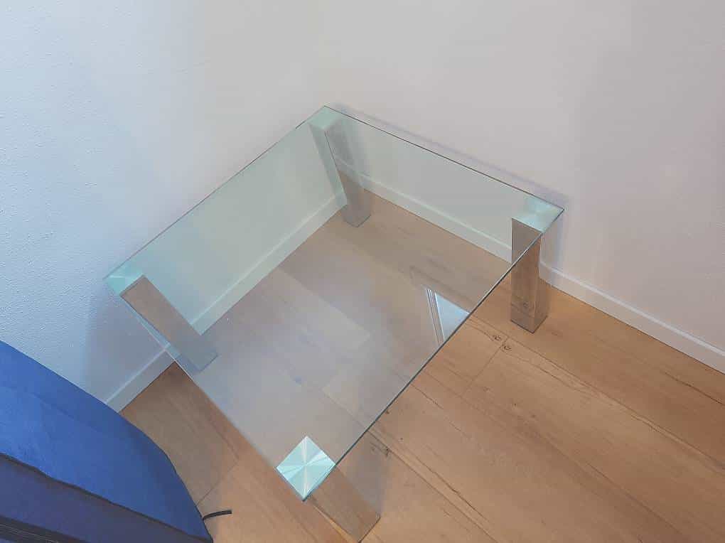 Couchtisch - Glastisch 80cm x 80xm x 45cm