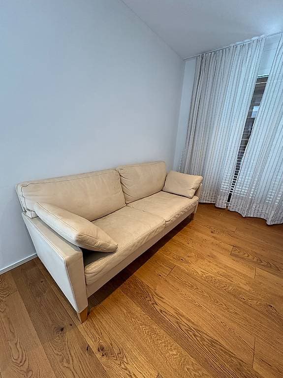 De Sede Leder-Sofa Off white, gebraucht