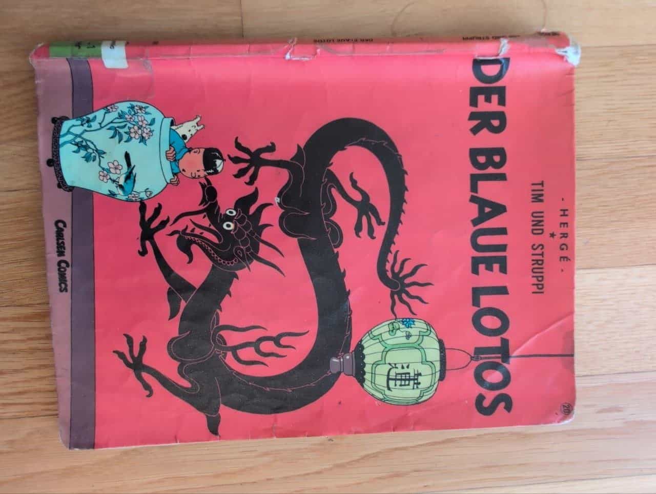 Comic Buch - Der Blaue Lottos