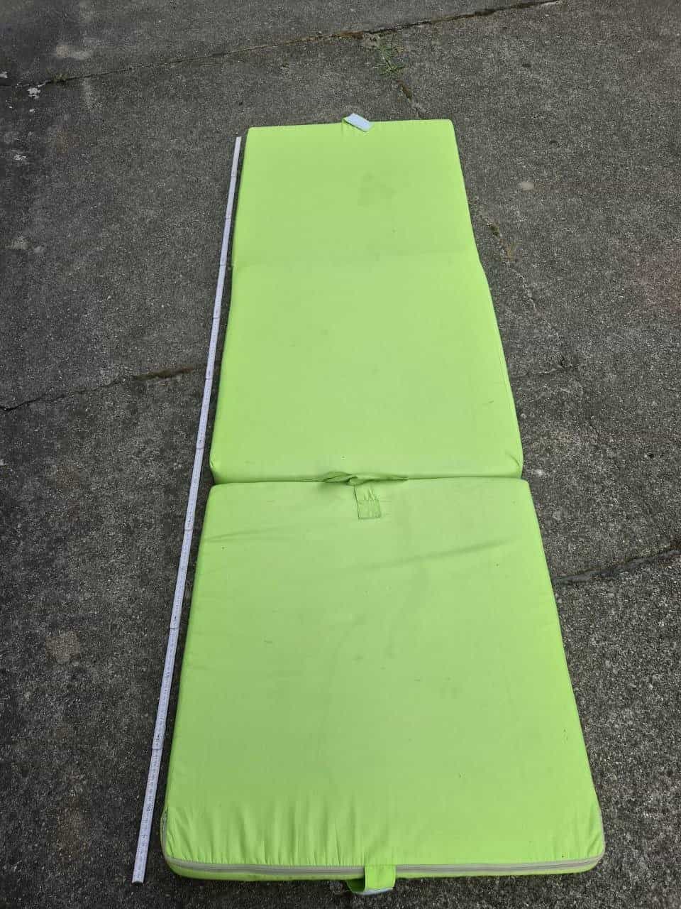 2x Klappmatratze 200x63x8cm