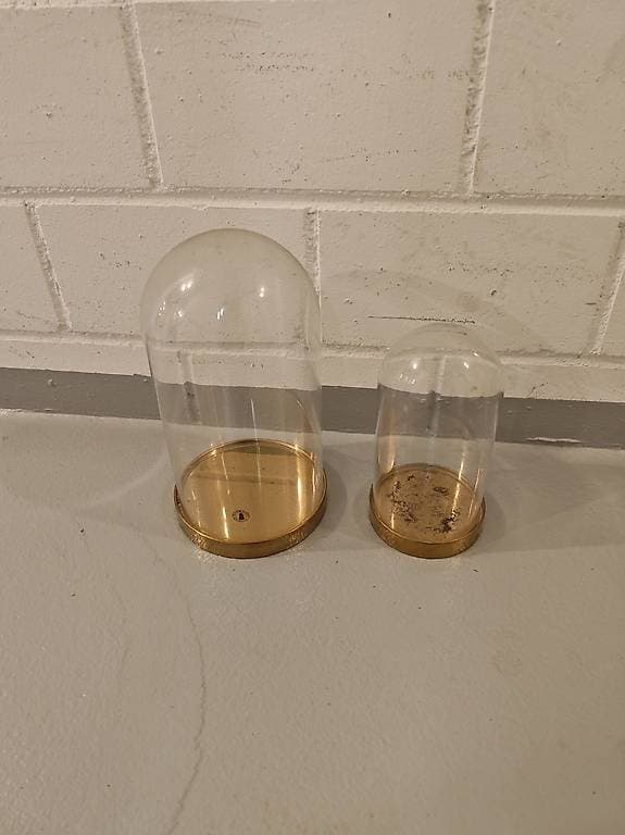 2x Ikea Glasdom mit Untersetzer zu verschenken