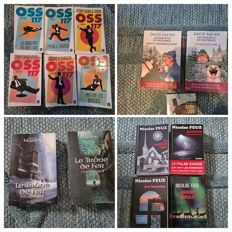 Divers livres et romans