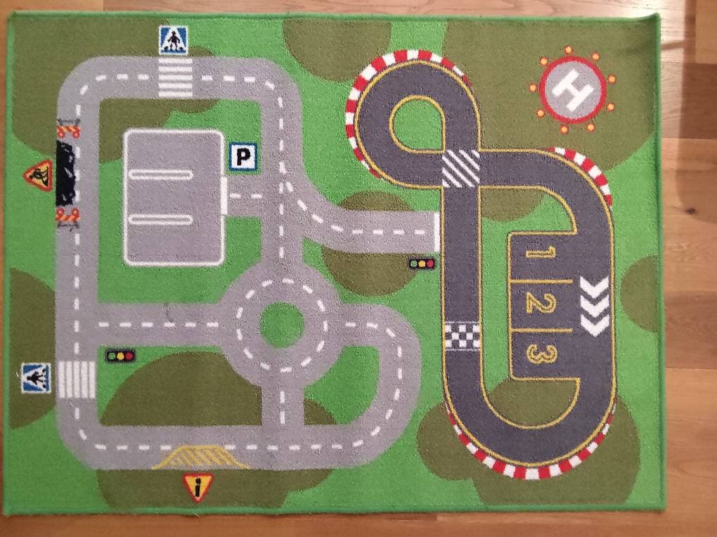 Kinderteppich Verkehr