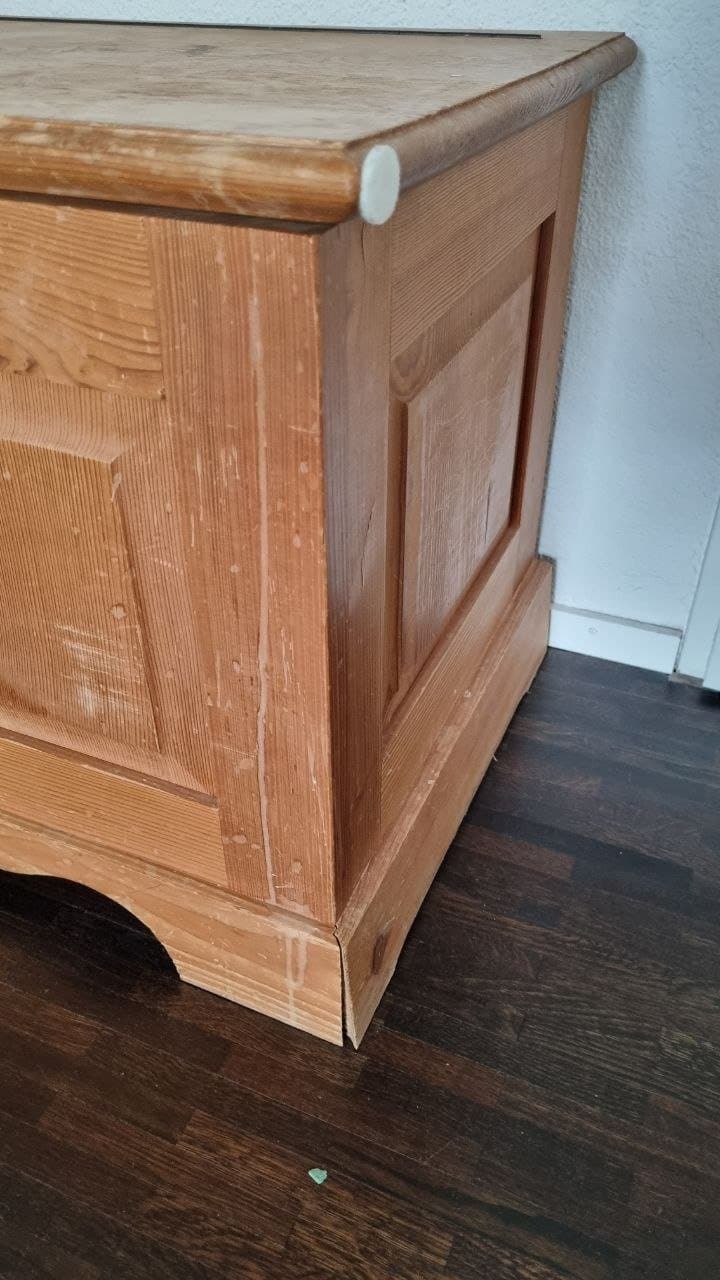 Holztruhe 105x45x50cm