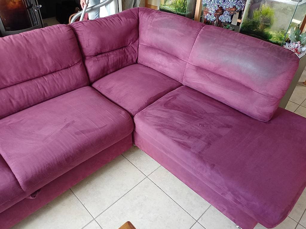 Canapé d'angle à donner