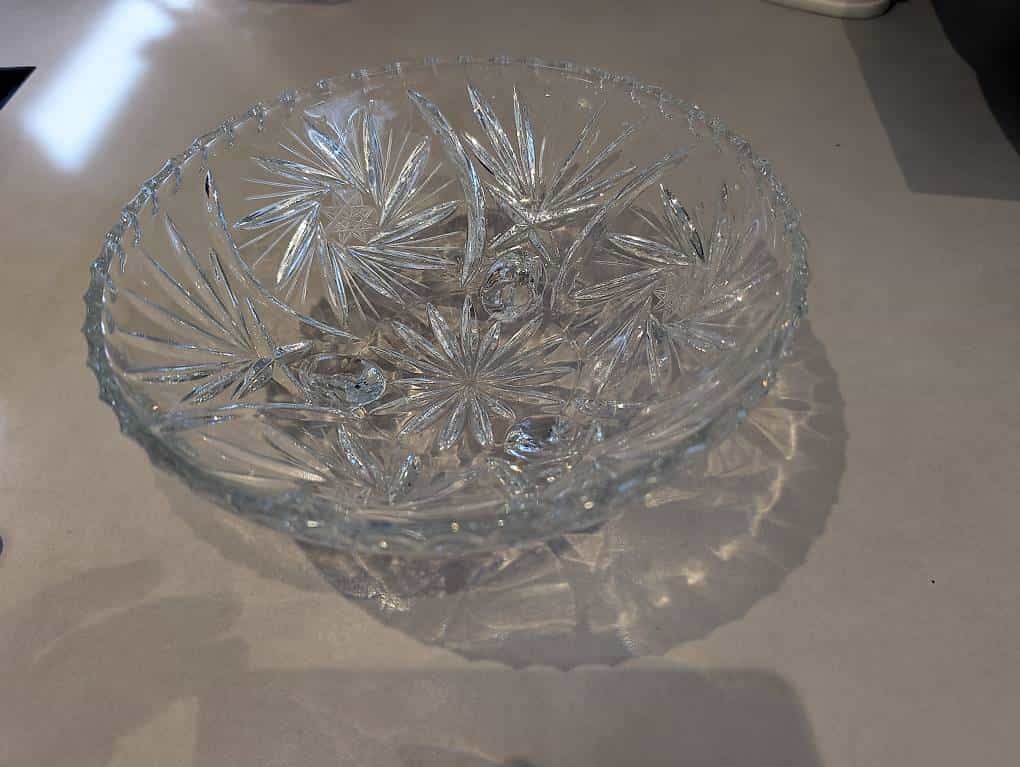Glasschüssel