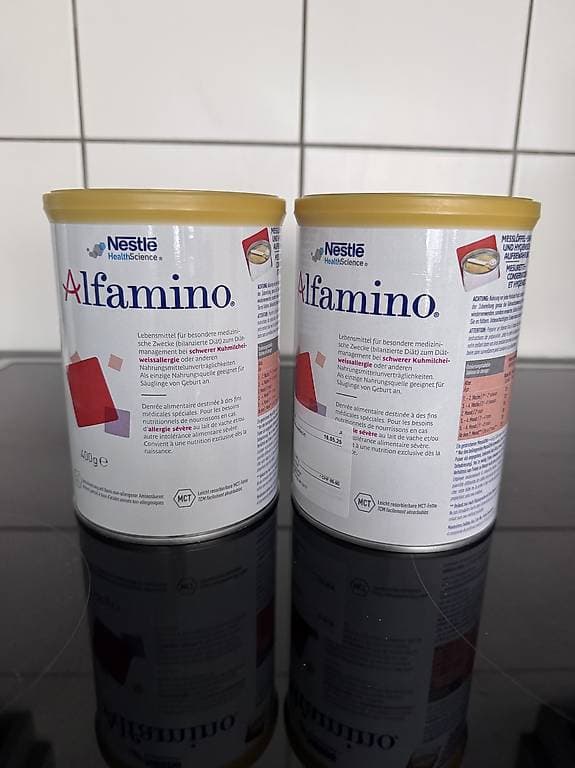 Alfamino (lait pour intolérance)