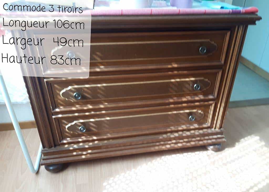 Commode 3 tiroirs