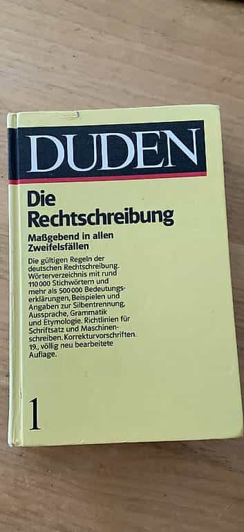 Duden, Die Rechtschreibung