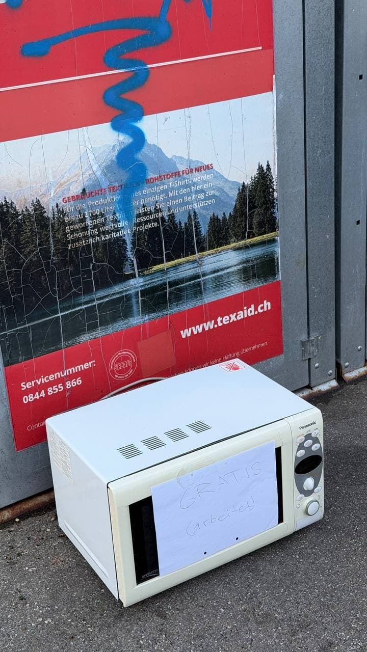 Mikrowelle gratis