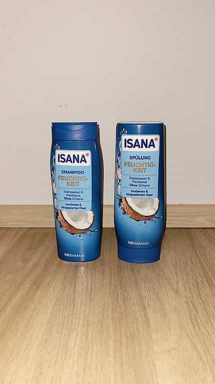 Isana Haarshampoo und Spülung Feuchtigkeit