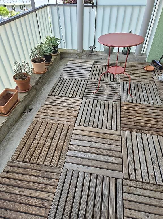 Bodenplatten für Balkon