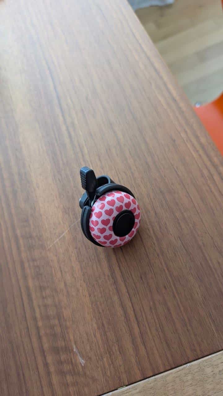 Bike Bell mit Herzchen-Design