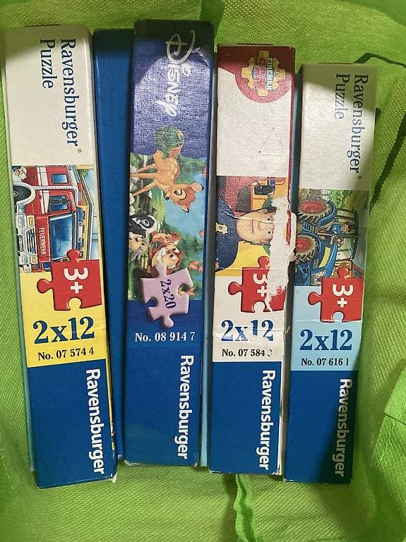 Gebrauchte Puzzle zu verschenken