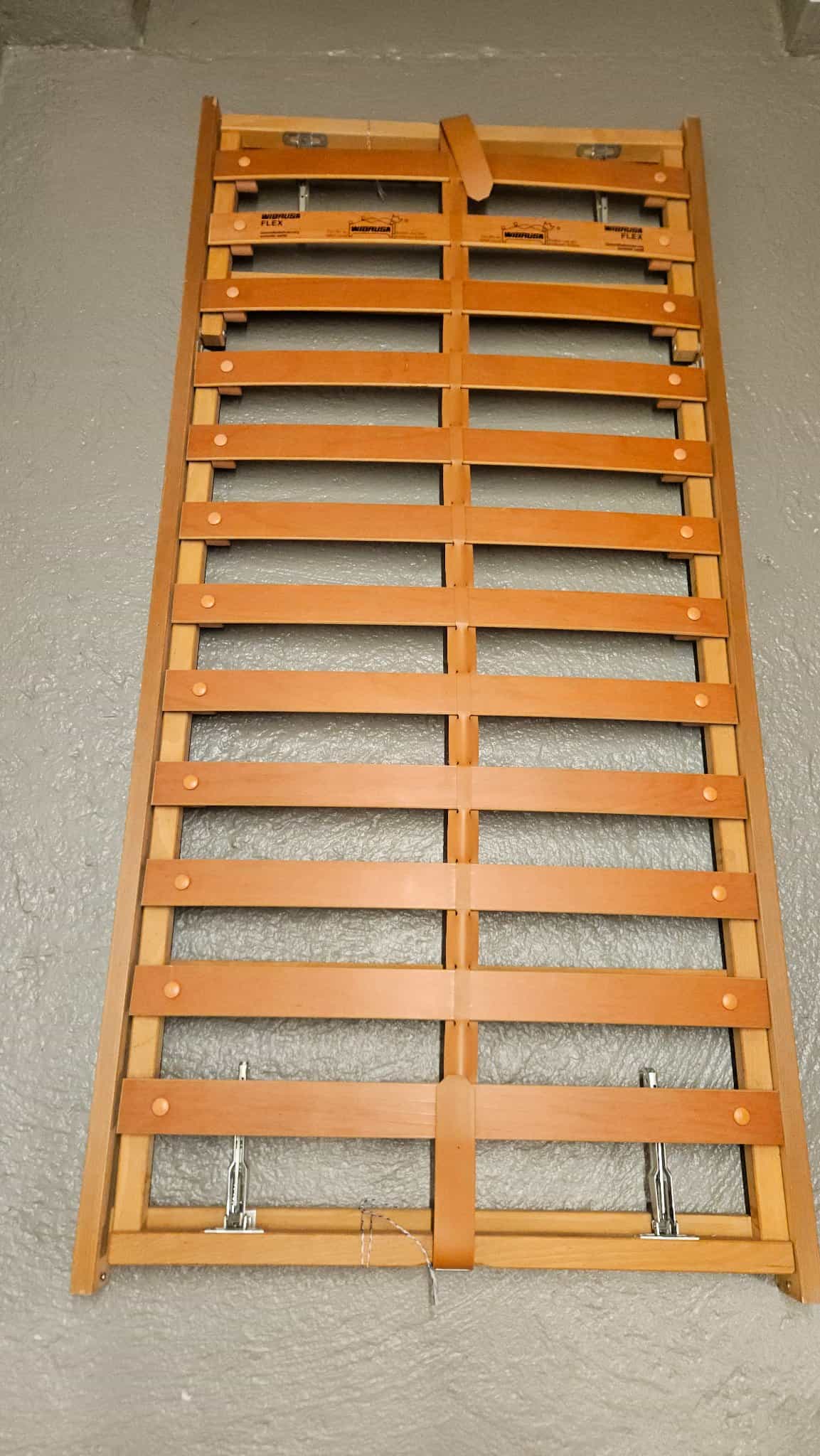 Lattenrost Wibrusa Flex, Holz, 90x100 cm