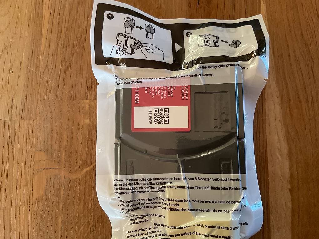 Tintenpatrone rot Brother LC1100M