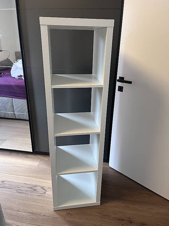 Verschennke 1x4 Ikea Kallax Weiss