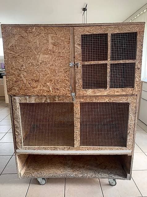 Clapier pour lapins ou petits animaux