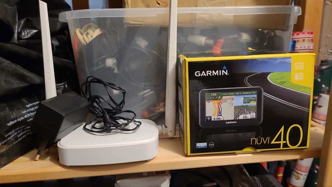 Garmin Navi und WLAN-Router