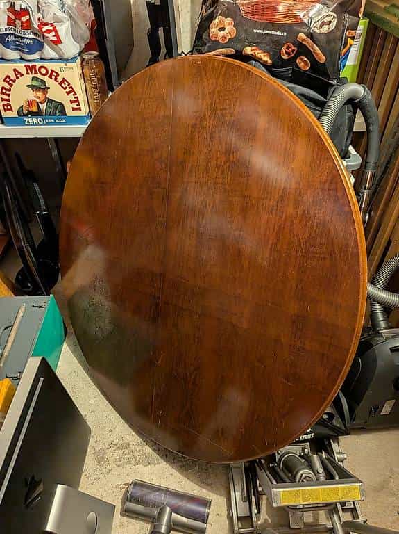 Holzteller für Tisch