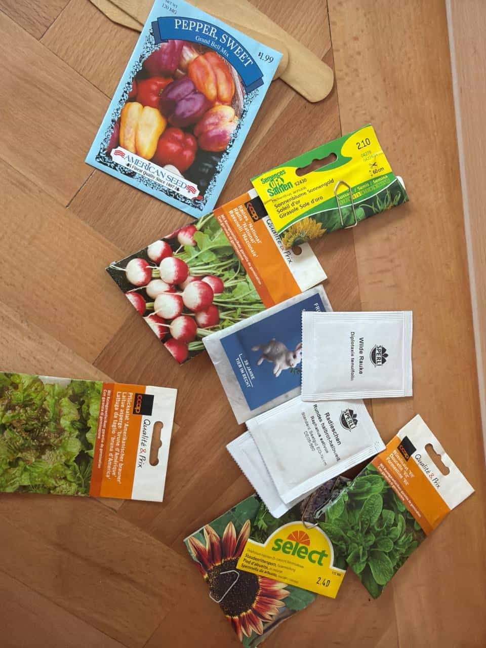 Diverses Saatgut