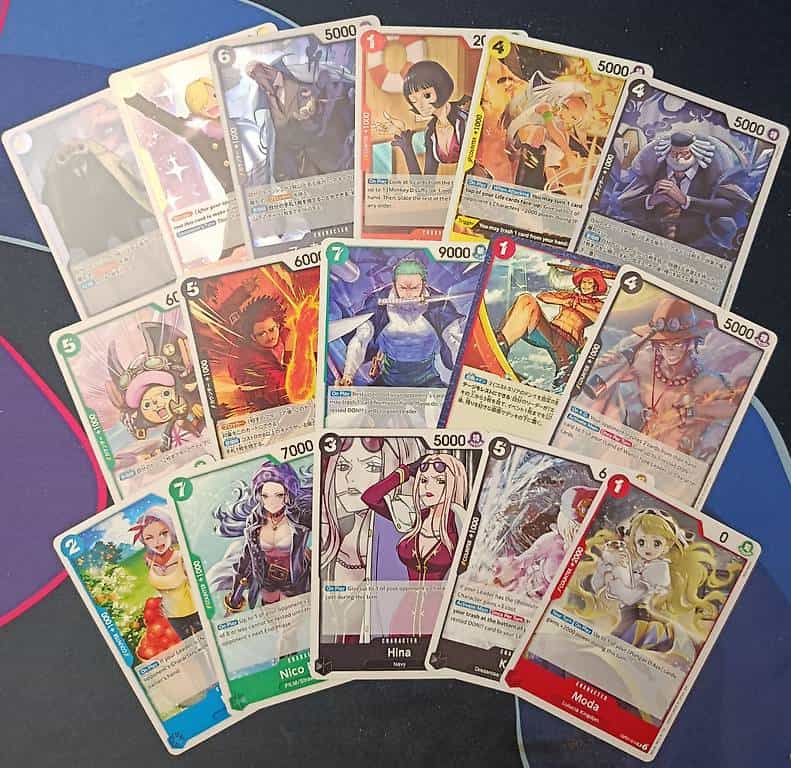 One Piece Karten Set 2# Gratis