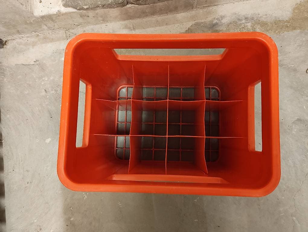 Caisse à bouteilles vintage