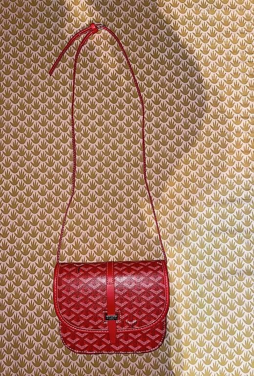 Sacoche Goyard rouge