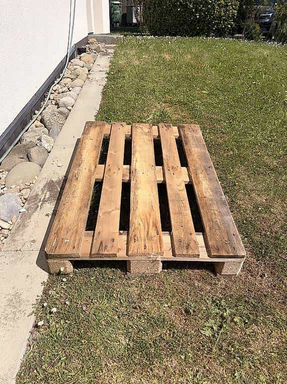 Holzpalette / Europalette gratis