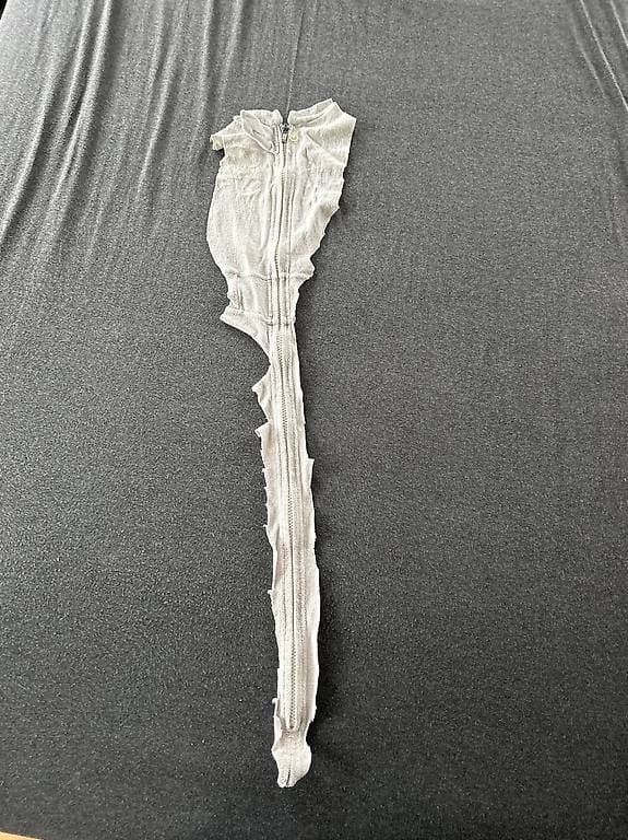 Langer Reissverschluss von zewidecke