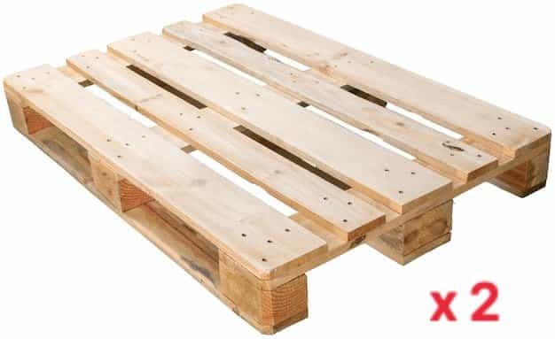 2 Holzpaletten