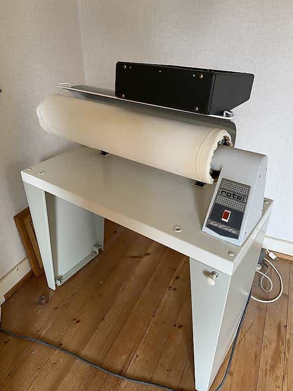 Rotel de Luxe Bügelmaschine / Wäschemangel Vintage