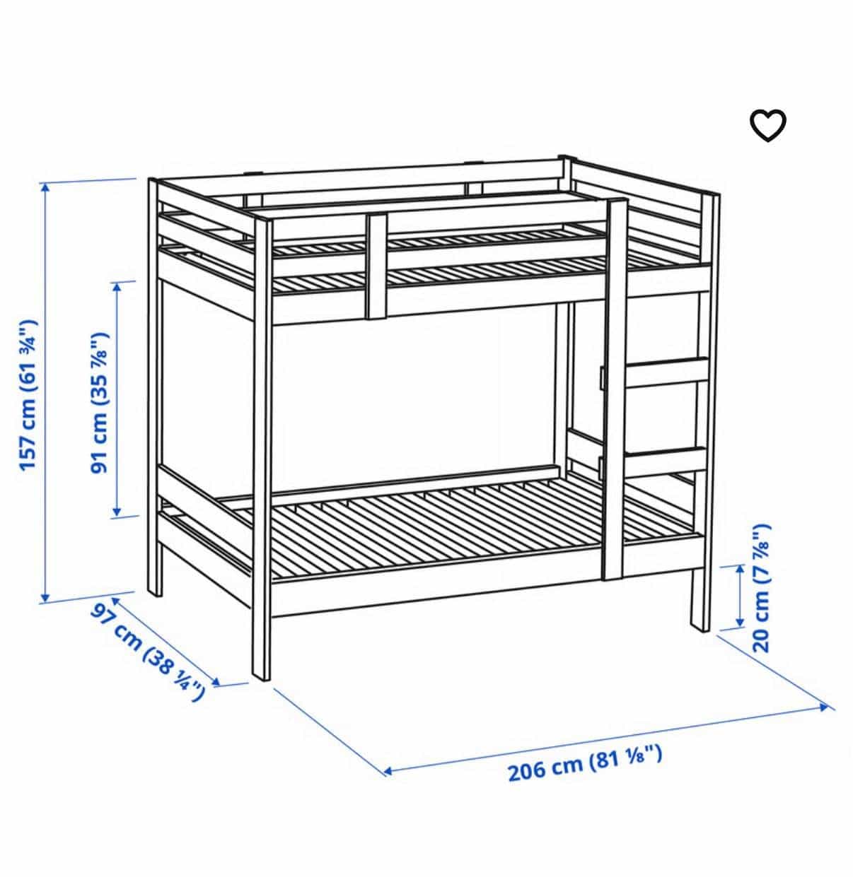 IKEA Etagenbett zu verschenken