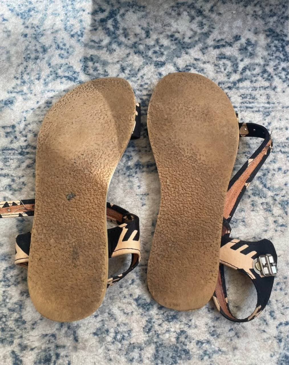 Sandalen Grösse 39, 1x getragen