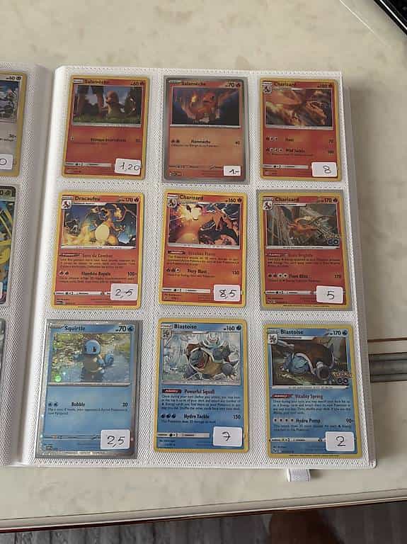 Cartes pokémons 4