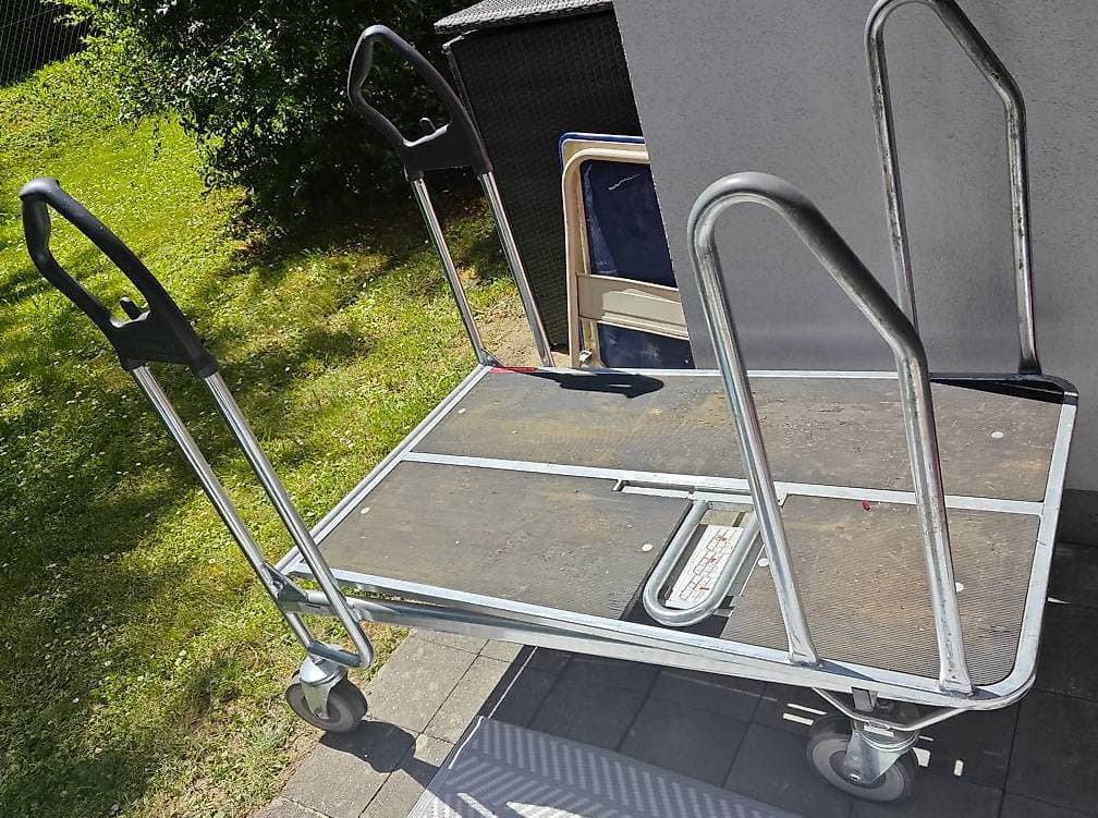 Grosser Plattformwagen / Transportwagen gratis abzugeben