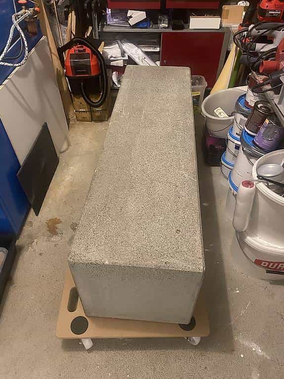 Gartenbank / Bank Beton