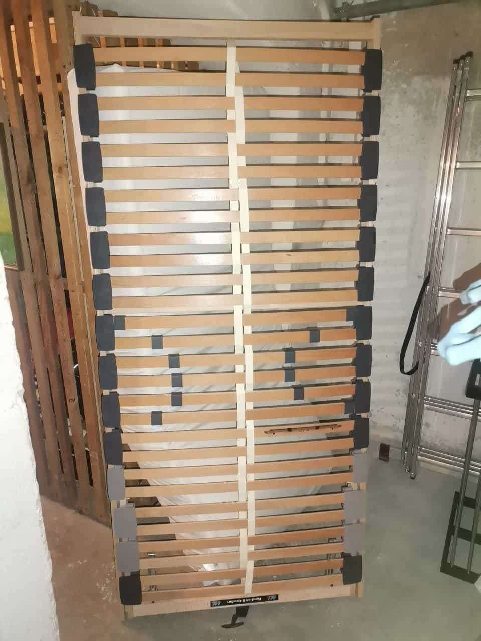 Lattenrost 90x200 mit verstellbarem Kopfteil