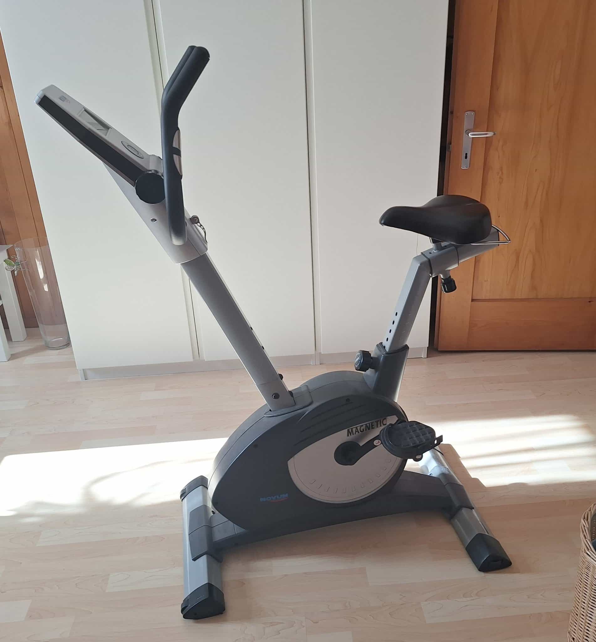 Ergometer Novum Magnetic, grau/schwarz