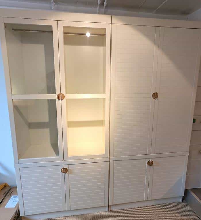 Armoire avec portes battantes 180x40x200 cm