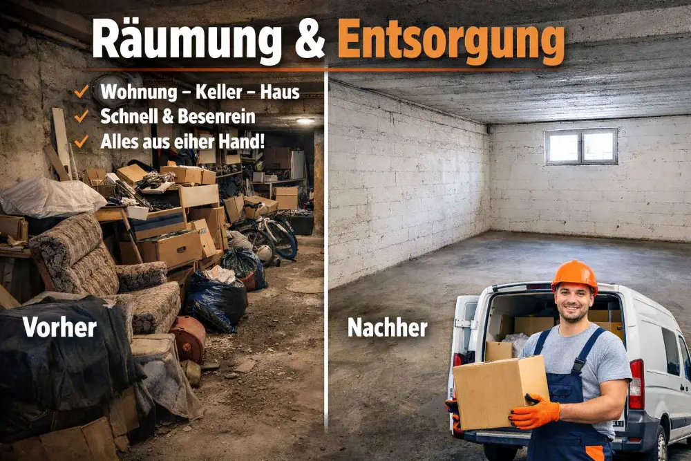 „Räumung & Entrümpelung – Professioneller Service