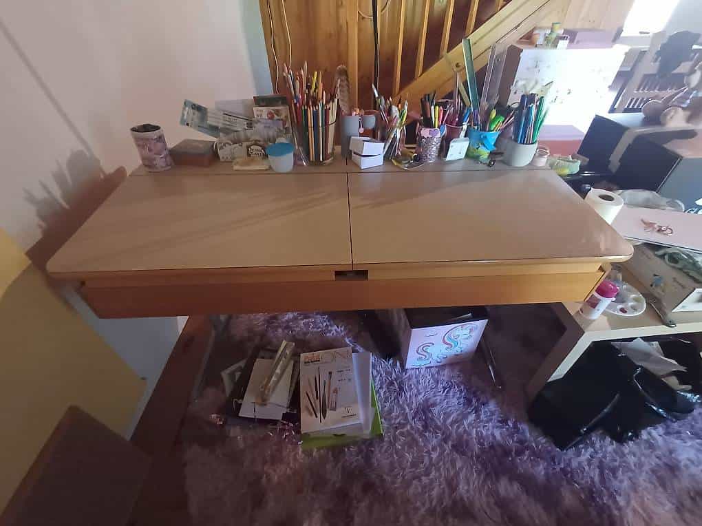 Pupitre / bureau écolier vintage