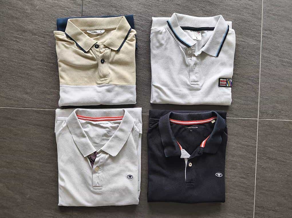 4 Herren Polo-Shirts Grösse L und XL