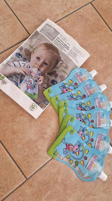 Fill Squeeze 6 gourdes contre 1 plaque de choco Cailler