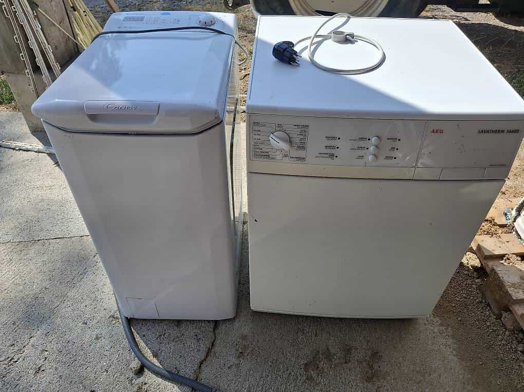 A donner lave linge et seche linge